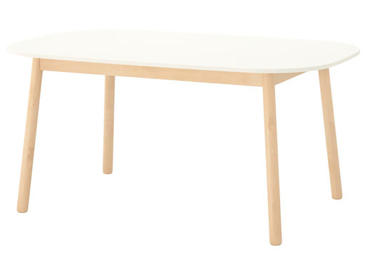 定価59,990円 IKEA ダイニングテーブル VEDBO ヴェードボー ホワイト
