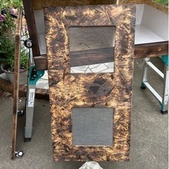 爬虫類ゲージ2個、キャスター付き台車