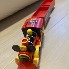 【中古玩具】トミカプラレール　ミッキー列車セット２