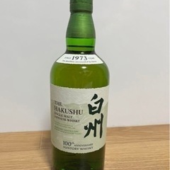 サントリー白州ウイスキー100周年記念ラベル