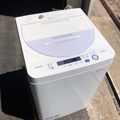シャープ洗濯機　2017年式　5.5キロ