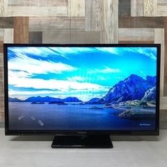 即日受渡❣️Panasonic32型液晶 TV Wチューナー搭載、見ながら裏番組録画対応13500円