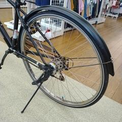 自転車 27インチ 黒 ギアあり TJ5433