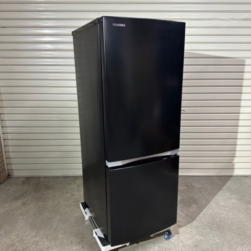 【売却済】 TOSHIBA/東芝 ノンフロン冷凍冷蔵庫 GR-S15BS(K) 2021年製 153L 2ドア 冷蔵庫