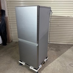 【売却済】AQUA/アクア ノンフロン冷凍冷蔵庫 AQR-13M(S) 126L 2022年製 2ドア 冷蔵庫