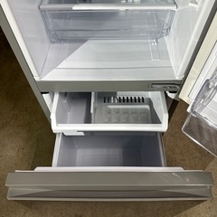 【売却済】AQUA/アクア ノンフロン冷凍冷蔵庫 AQR-13M(S) 126L 2022年製 2ドア 冷蔵庫