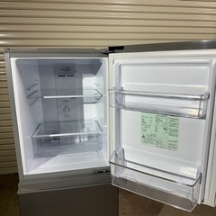 【売却済】AQUA/アクア ノンフロン冷凍冷蔵庫 AQR-13M(S) 126L 2022年製 2ドア 冷蔵庫