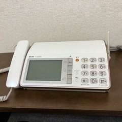 電話機 NTT 10年製　P-268SD 白 FAX　