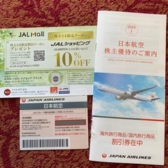 JAL株主優待　2025年11月まで有効