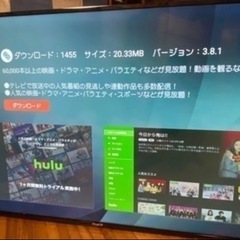 【テレビ】4K 液晶 65型 65インチ 2021年製 ネット動画対応