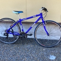 クロスバイク(前三段、後ろ八段変速)