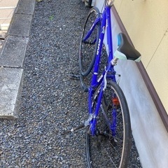 クロスバイク(前三段、後ろ八段変速)