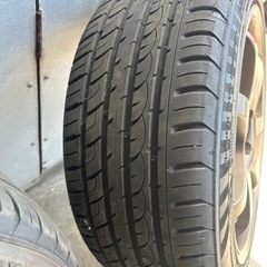 A-TECH17インチ良品タイヤつき2本セット