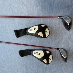 XXIO10 ゼクシオテン 3w / 5w MP1000 (R) カスタムレッド　2本セットスポーツ ゴルフ