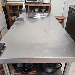 ステンレス作業台　業務用　三段タイプ