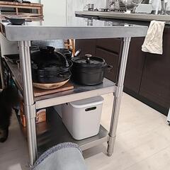 ステンレス作業台 業務用 三段タイプ