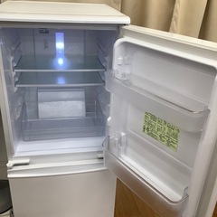 SHARP シャープ 2ドア冷蔵庫 SJ-D14FJ-W 2019年製【トレファク 川越店】