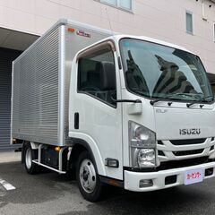 【トラック】いすゞ エルフアルミバン・2t・ディーゼルターボ　後...