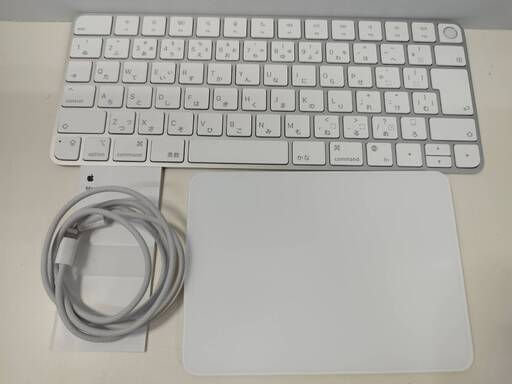 Apple Magic Keyboard with Touch ID (A2449) Trackpad (A1535) セット！