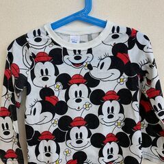 【長袖Tシャツ】　Disney　ミニー　100㎝