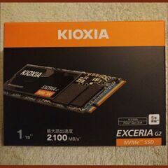 【ネット決済・配送可】KIOXIA SSD 1TB NVMe E...