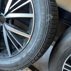 VWホイール17とトランザ215  ２本セット  　　　