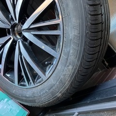 VWホイール17とトランザ215  ２本セット  　　　