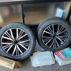 VWホイール17とトランザ215  ２本セット  　　　