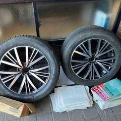 VWホイール17とトランザ215  ２本セット  　　　