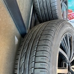 VWホイール17とトランザ215  ２本セット  　　　