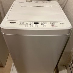 YAMADA 洗濯機　6.0kg