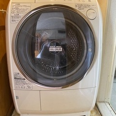 【終了】引取限定 ドラム式洗濯機 9kg