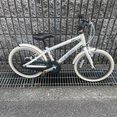 ルイガノ 子供自転車 ホワイト 18インチ