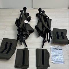 二脚セット ロゴス グランベーシック ポータブルあぐらチェア