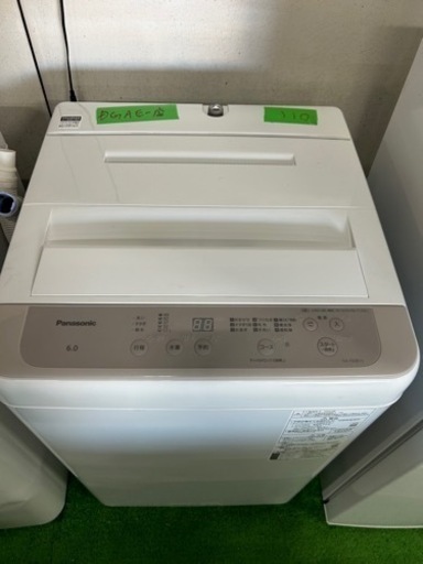 早い者勝ち大セール‼️‼️＋ご来店時、ガン×2お値引き‼️Panasonic(パナソニック) 2022年製 6.0kg 洗濯機