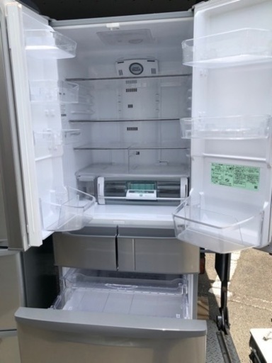 NO 178 \n福岡市内配送設置無料✨ 日立 冷凍冷蔵庫：6ドア 定格内容積441L（R-F440E） - 冷蔵庫
