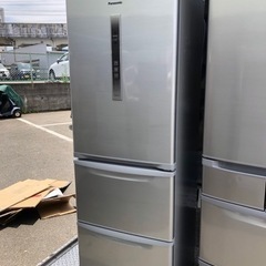 NO 177 🌈福岡市内配送設置無料✨🌈 パナソニック Panasonic 冷蔵庫(365L・右開き）3ドア シャイニングシルバー NR-C37CM-S　