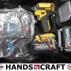 makita マキタ TD002GDXFY インパクトドライバ 中古品 40V バッテリ