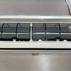 I306 🌈 ジモティー限定価格！ アイリスオーヤマ 2.2kw エアコン おもに6畳用 ⭐ 動作確認済 ⭐ クリーニング済