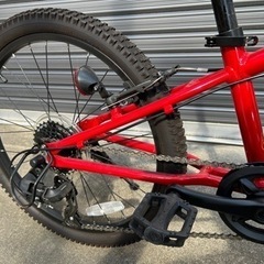 ヨツバサイクル マウンテンバイク 22インチ 子ども用 走行少なめ 倉庫