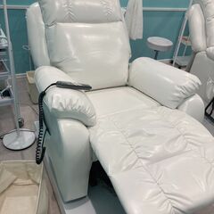 SHIFFON(シフォン)サロン用電動リクライニングチェア　アイボリー