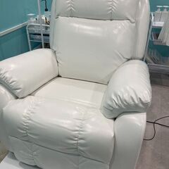 SHIFFON(シフォン)サロン用電動リクライニングチェア　アイボリー