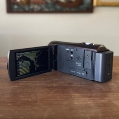 【美品】SONYソニー HANDYCAM ハンディカム デジタルビデオカメラ HDR-CX420 HD AVCHD 30x 1.8/1.9-57 動作確認済み ボルドーブラウン