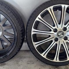 ⭐165/40r16 アルミホイール付ノーマルタイヤ 4本セット