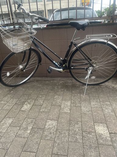 リサイクルショップどりーむ荒田店 No1275 自転車　シティサイクル　２７インチ　miyata メーカー品　ギア切り替え付き　オートライト付き　通勤通学にも♪
