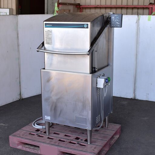 【ヤ取6/22終了】≪yt1366ジ≫ ホシザキ 業務用食器洗浄機 JWE-680UB 50HZ ドアタイプ 三相200V 2020年製造 動作未確認/現状品 60505-03