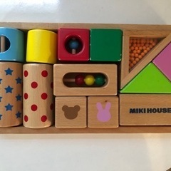 MIKIHOUSE おもちゃ 積み木  知育玩具