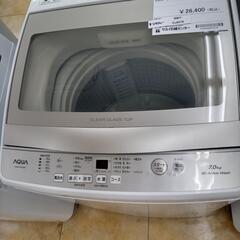 ★ジモティ割あり★ AQUA 洗濯機 7kg 22年 ／クリーニング済み OJ4579