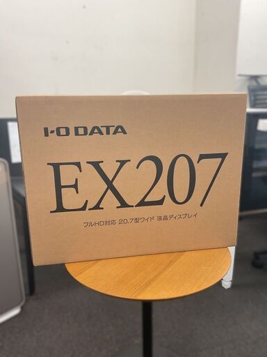 【PCモニター】未使用品　　液晶ディスプレイ I-O　DATA　EX-LD2071TB　ブラック　フルHD対応　20.7型ワイド