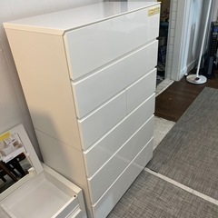 値下げしました！配達可【ニトリ】【ハイチェスト クエス】【幅80cm 